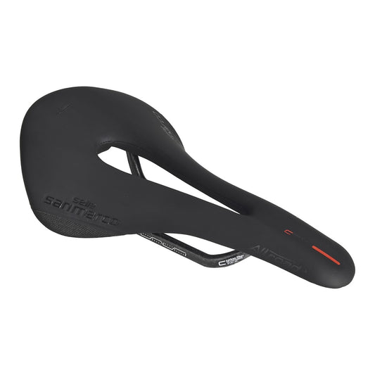 Sadel SELLE SAN MARCO ALLROAD OPEN FIT CARBON FX WIDE Carbon skinnebeslag