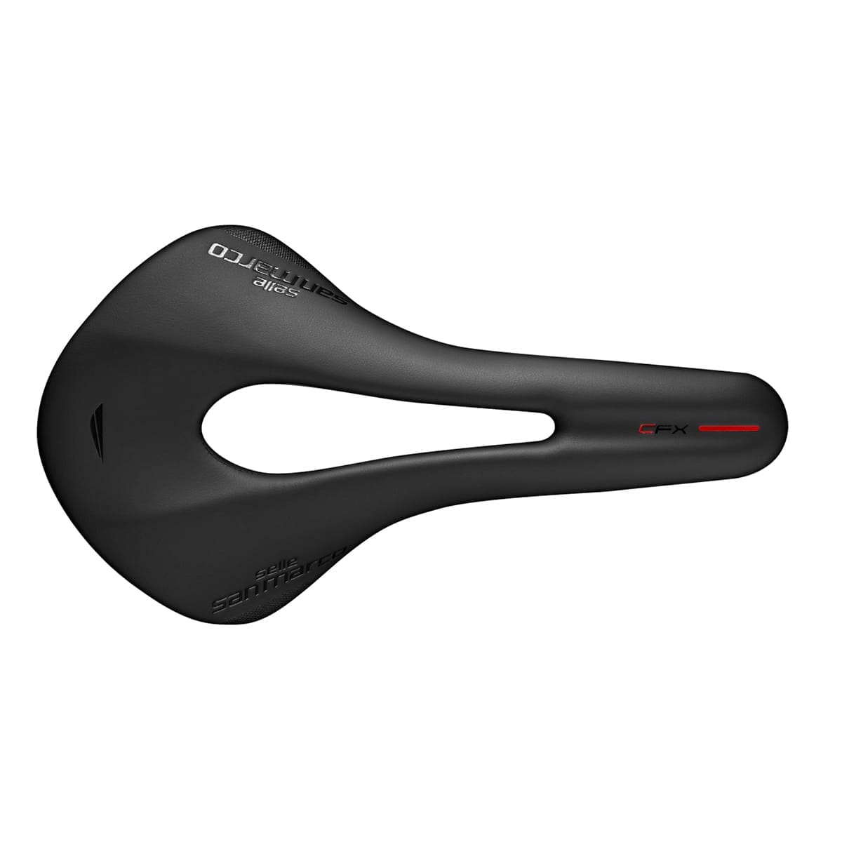Sadel SELLE SAN MARCO ALLROAD OPEN FIT CARBON FX WIDE Carbon skinnebeslag