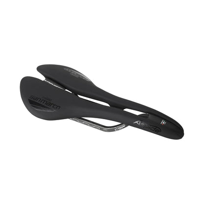 Sedlo SELLE SAN MARCO ASPIDE SUPERLEGGERA OPEN FIT NARROW karbonové kolejnice