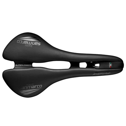 Sedlo SELLE SAN MARCO ASPIDE SUPERLEGGERA OPEN FIT NARROW karbonové kolejnice