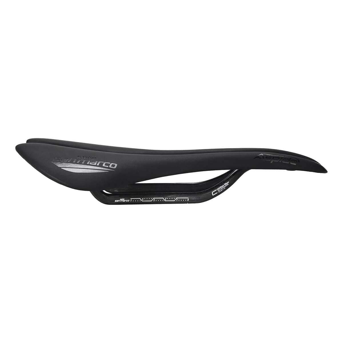SELLE SAN MARCO ASPIDE SUPERLEGGERA OPEN FIT WIDE Carbon-kisko satula