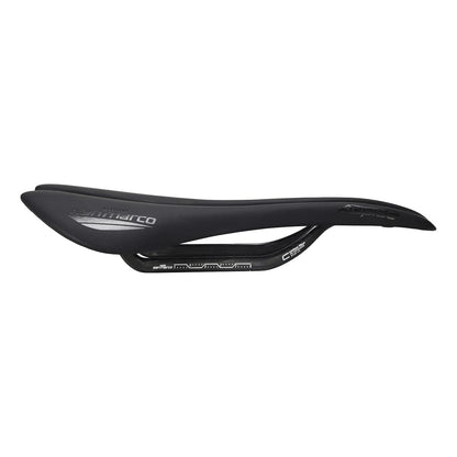 Sadel SELLE SAN MARCO ASPIDE SUPERLEGGERA OPEN FIT WIDE Carbon skinnebeslag