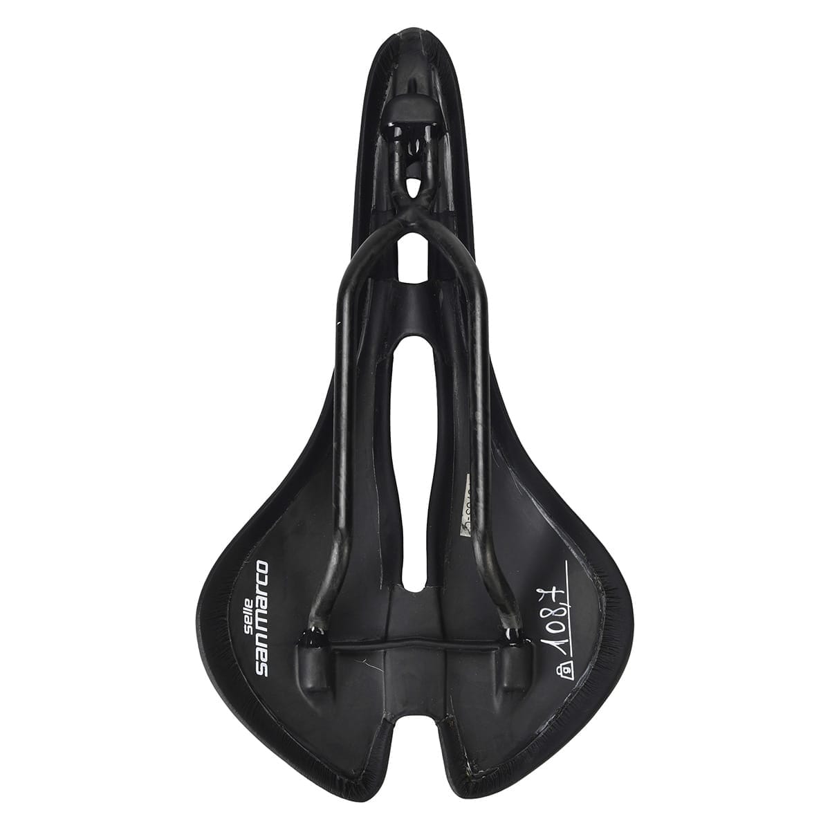 SELLE SAN MARCO ASPIDE SUPERLEGGERA OPEN FIT WIDE Carbon-kisko satula