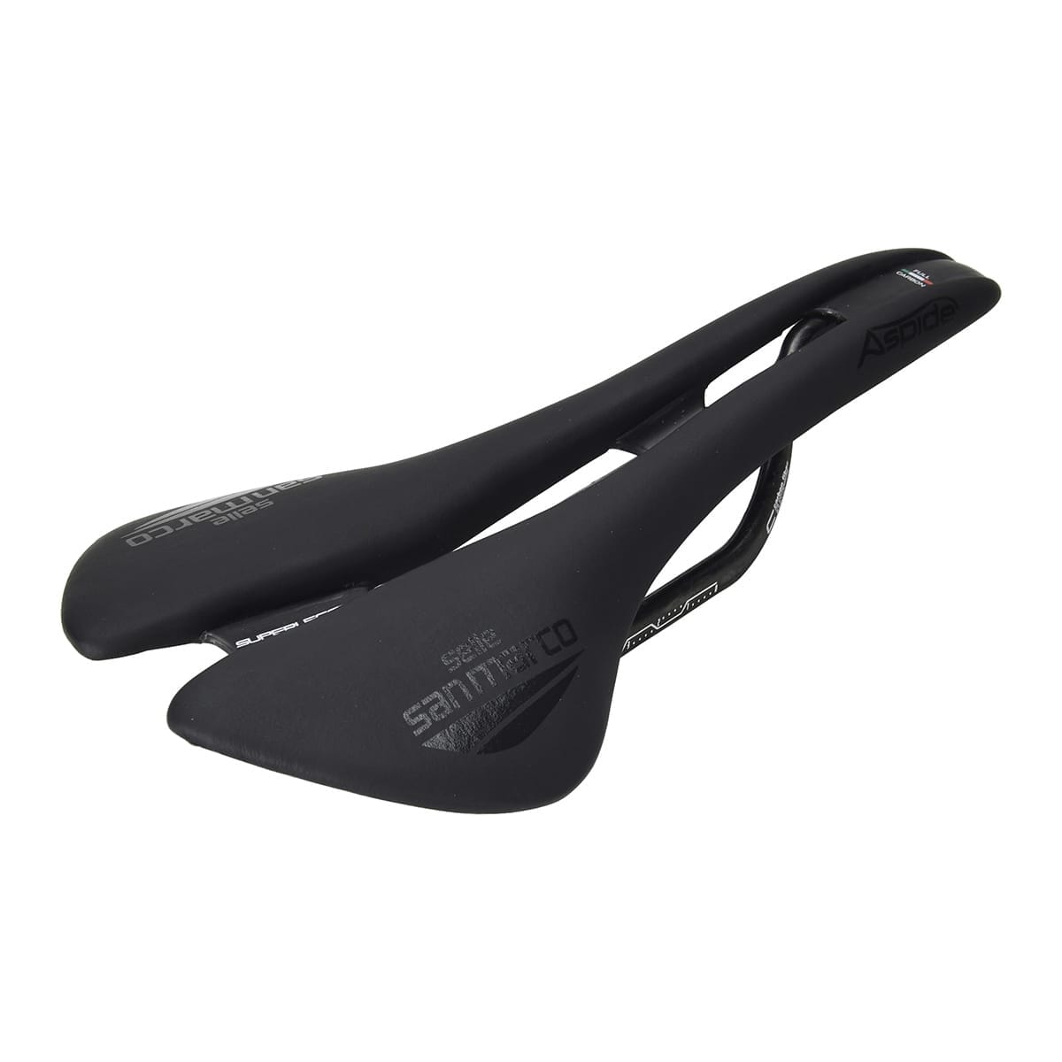 SELLE SAN MARCO ASPIDE SUPERLEGGERA OPEN FIT WIDE Carbon-kisko satula