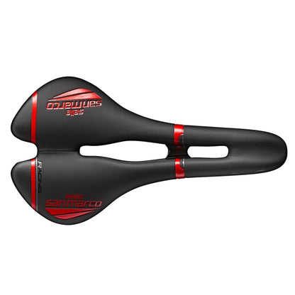 Zadel SELLE SAN MARCO ASPIDE RACING OPEN FIT NARROW Rails Xsilite Zwart
