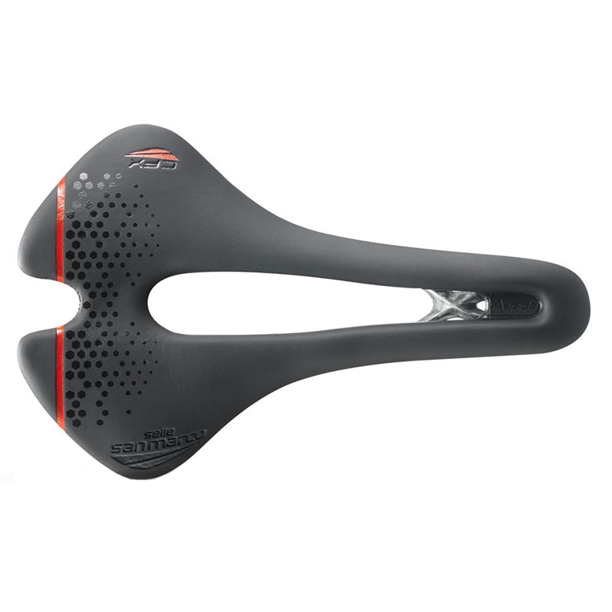 Zadel SELLE SAN MARCO ASPIDE SHORT OPEN-FIT CARBON FX NARROW Carbon rails