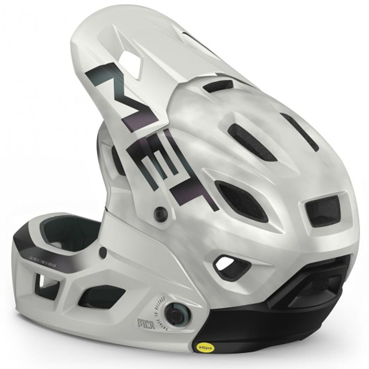 Helma MTB MET PARACHUTE MCR MIPS Matná bílá