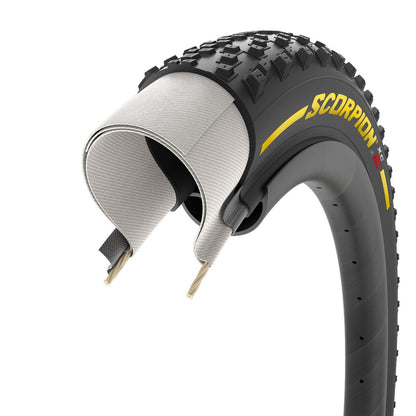 Dæk PIRELLI SCORPION XC RC COLOUR EDITION 29x2.40 Lite Tubeless Ready Foldbar Sort