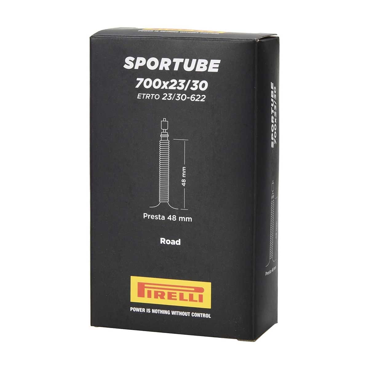 Duše PIRELLI BUTYL TUBE 700x23/30c Presta 48mm