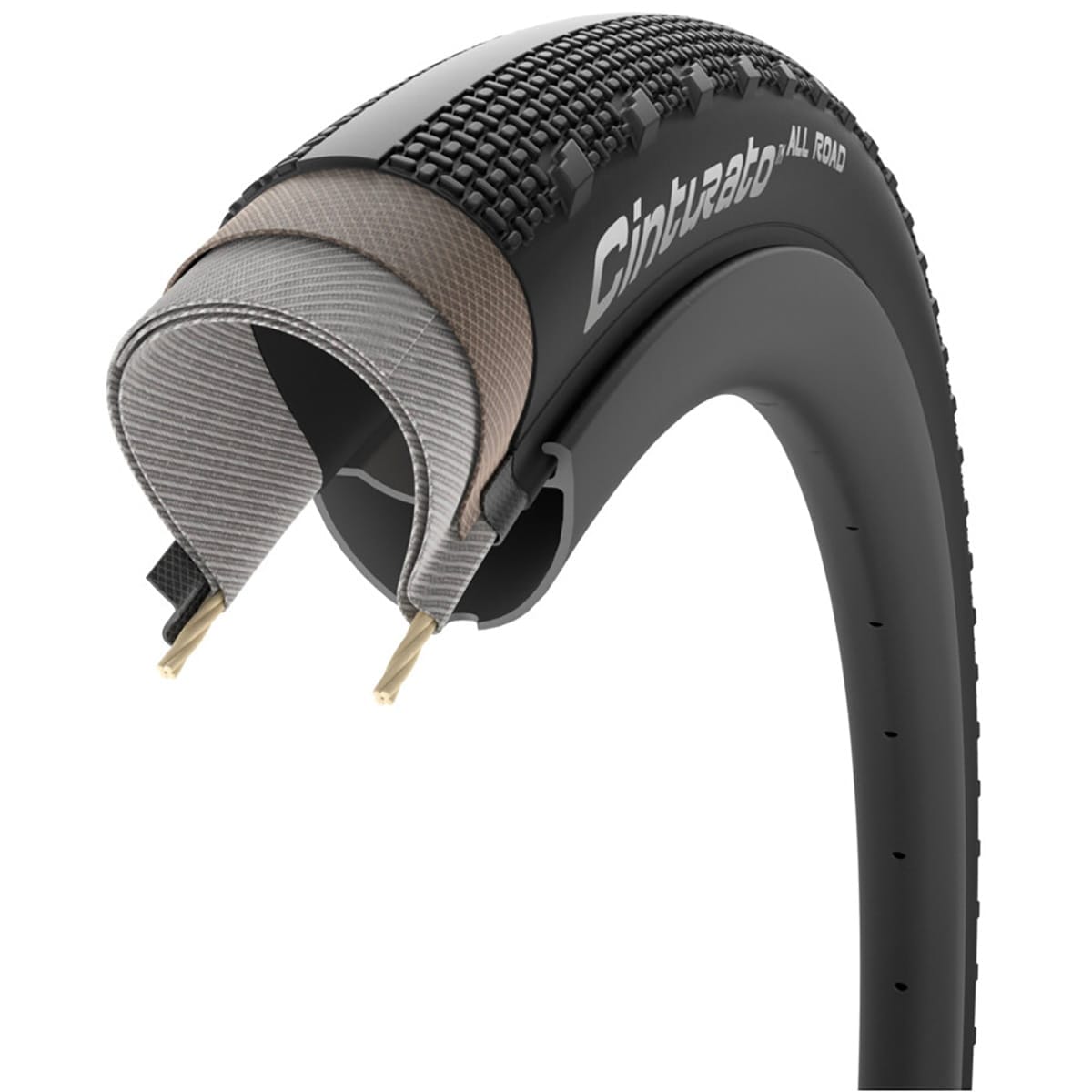 PIRELLI CINTURATO ALL ROAD 700x35C Tubeless Ready -rengas joustava