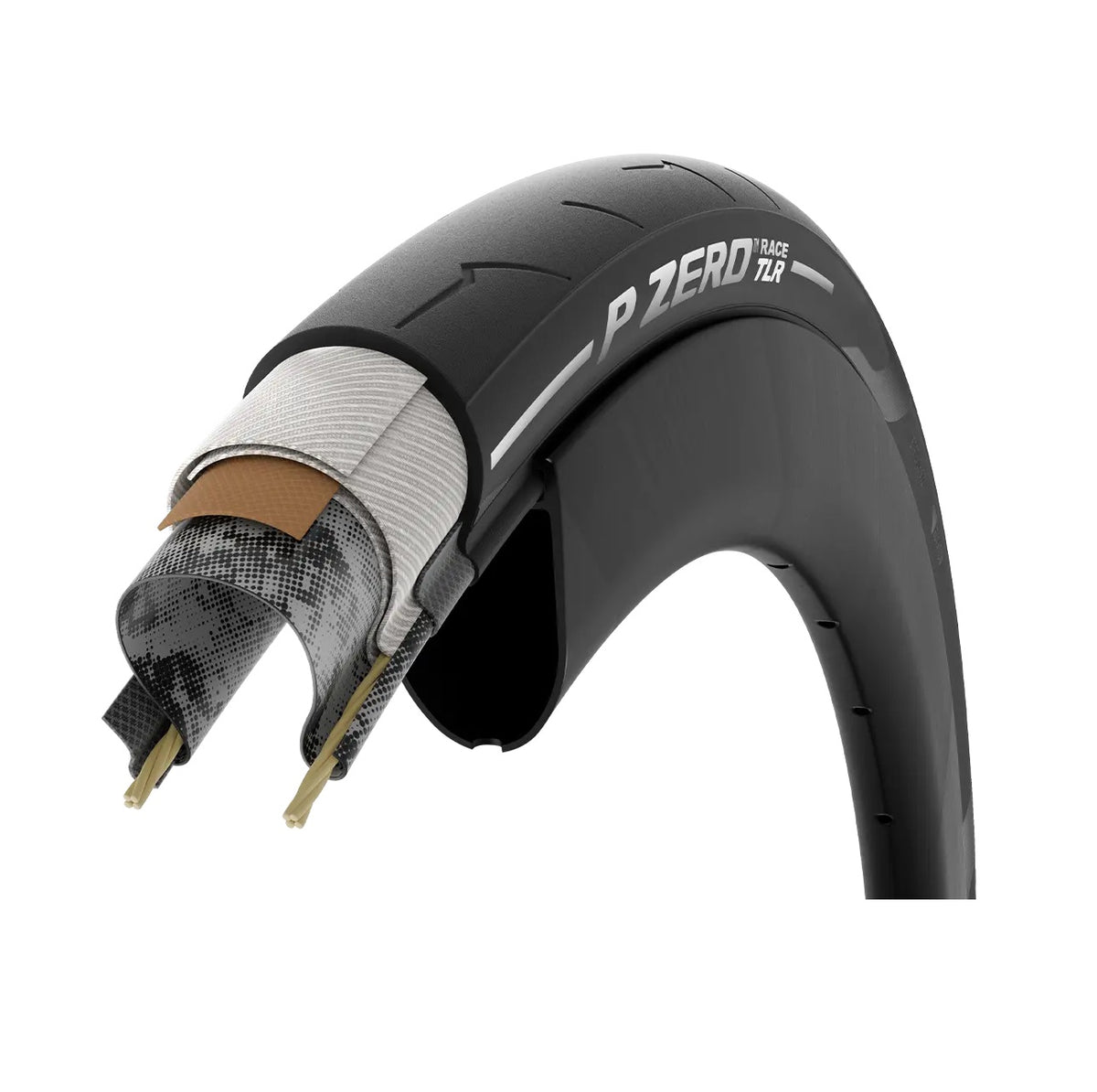 Ελαστικό PIRELLI P ZERO RACE TLR 700c Tubeless Ready Beige