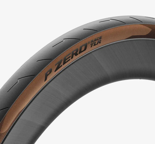 Däck PIRELLI P ZERO RACE TLR 700c Tubeless Ready Brun