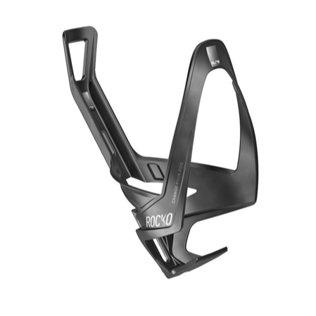 Bidonhouder ELITE ROCKO Carbon Mat Wit