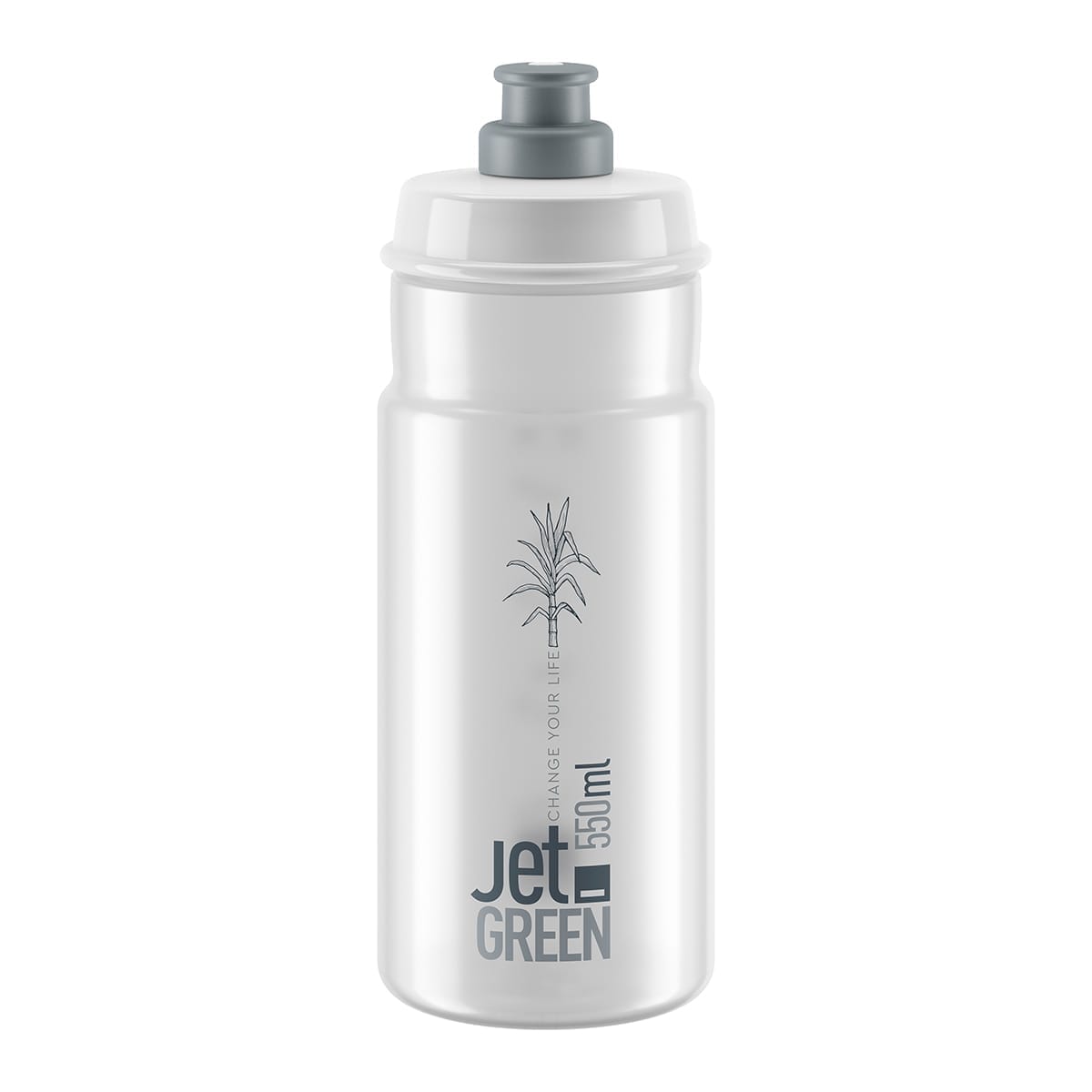 Παγούρι ELITE Jet Green Διάφανο / Γκρι