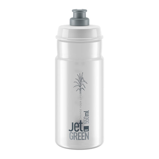 ELITE Jet Green Water Bottle Transparent / Grey