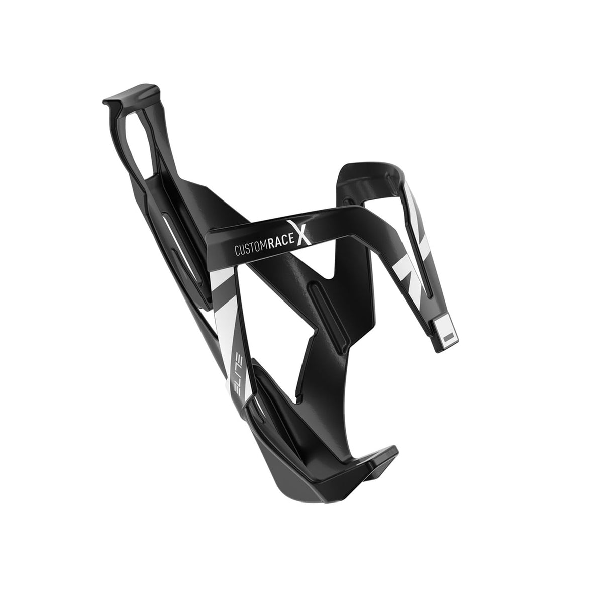 ELITE CUSTOM RACE X Bottle Cage Black/White