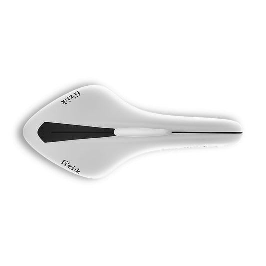 Sadel FIZIK ARIONE R3 OPEN LARGE Kium Rails Hvid White Edition