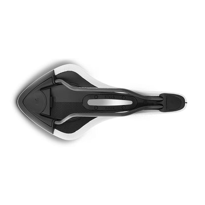 Sadel FIZIK ARIONE R3 OPEN LARGE Kium Rails Hvid White Edition