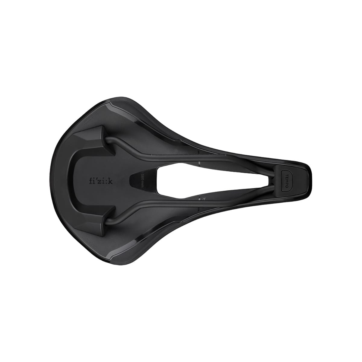 Sadel FIZIK TEMPO ARGO R5 160mm Mangan Skinnebeslag