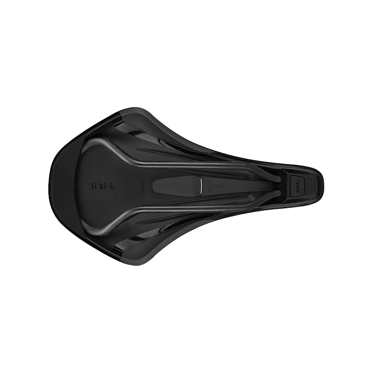 Sadel FIZIK TERRA ARGO X1 150 mm Carbon skinnebeslag
