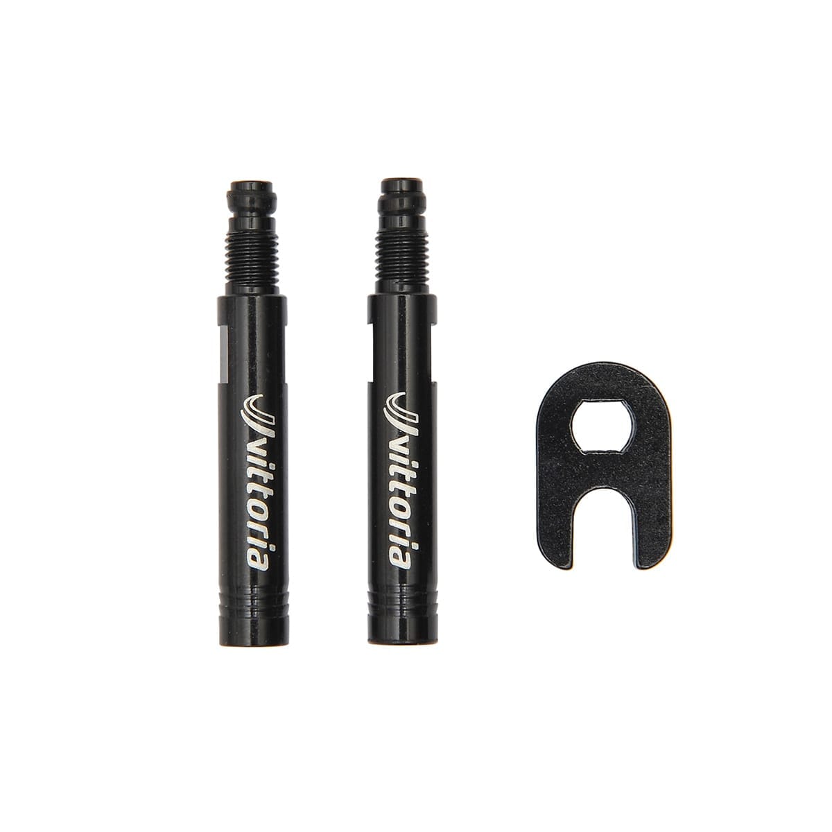 VITTORIA Presta Valve Extenders Black (x2)