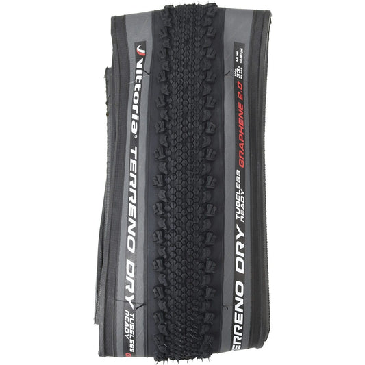 VITTORIA TERRENO DRY Graphene G2.0 700x33c Tubeless Ready Grey Tyre