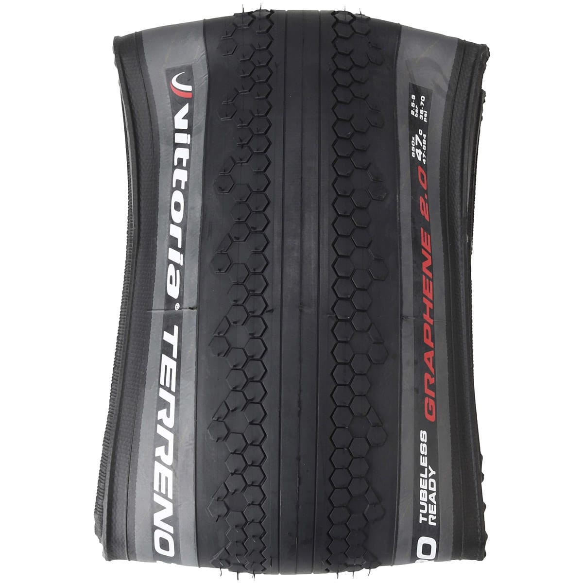 Anvelopă VITTORIA TERRENO ZERO Graphene G2.0 650x47c Tubeless Ready Gri