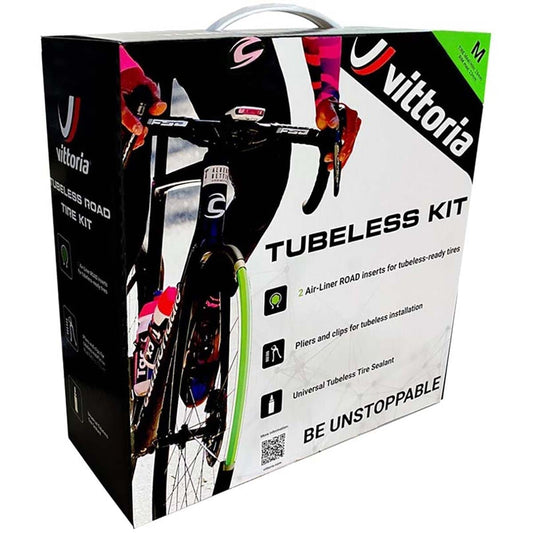 2 kpl VITTORIA AIR-LINER ROAD 700x28c pannunvastaiset vaahtomuovisisäosat + 80 ml ennaltaehkäisevä neste + työkalu