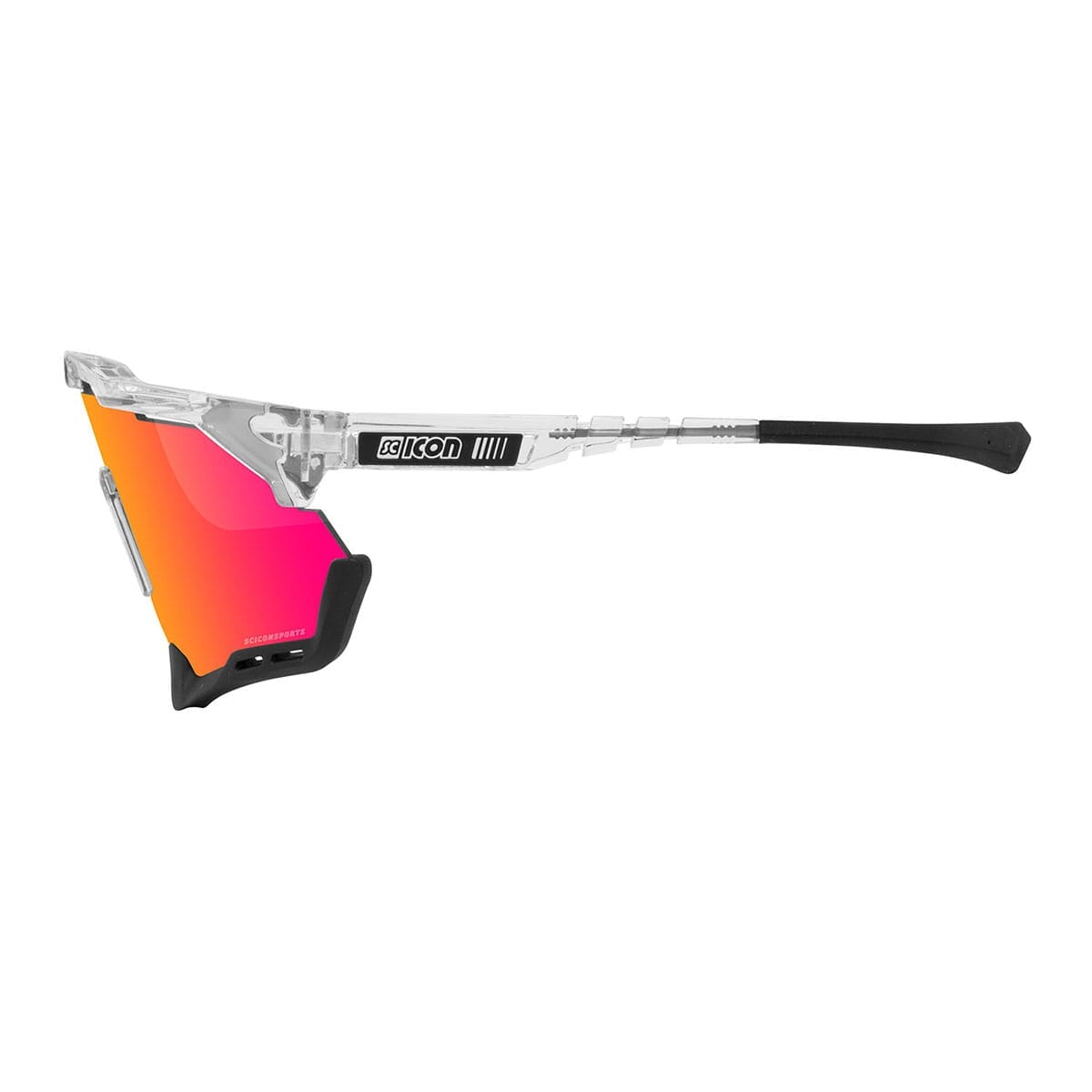 SCICON AEROSHADE Translucent Iridium Red Glasses