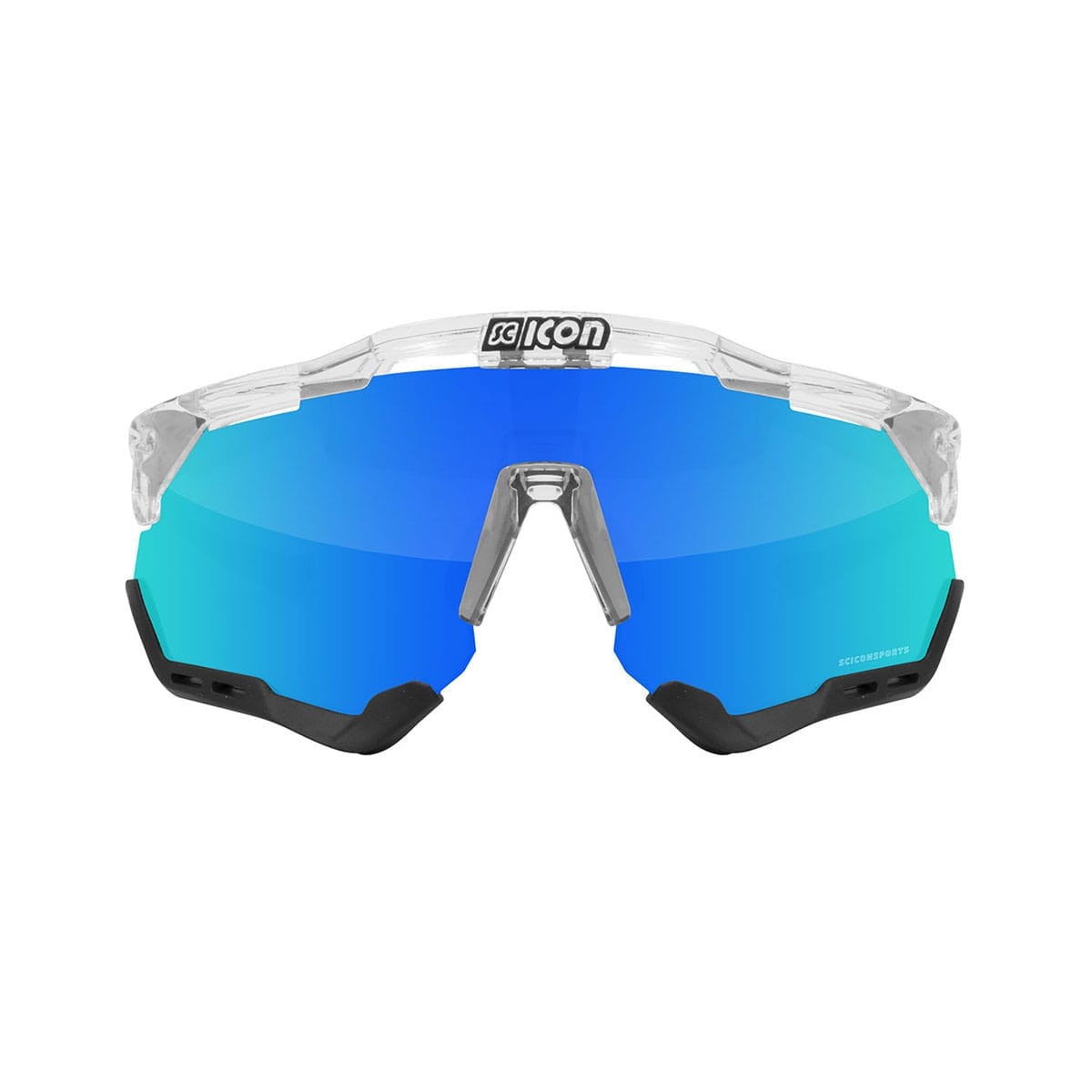 SCICON AEROSHADE Translucent Iridium Blue Glasses