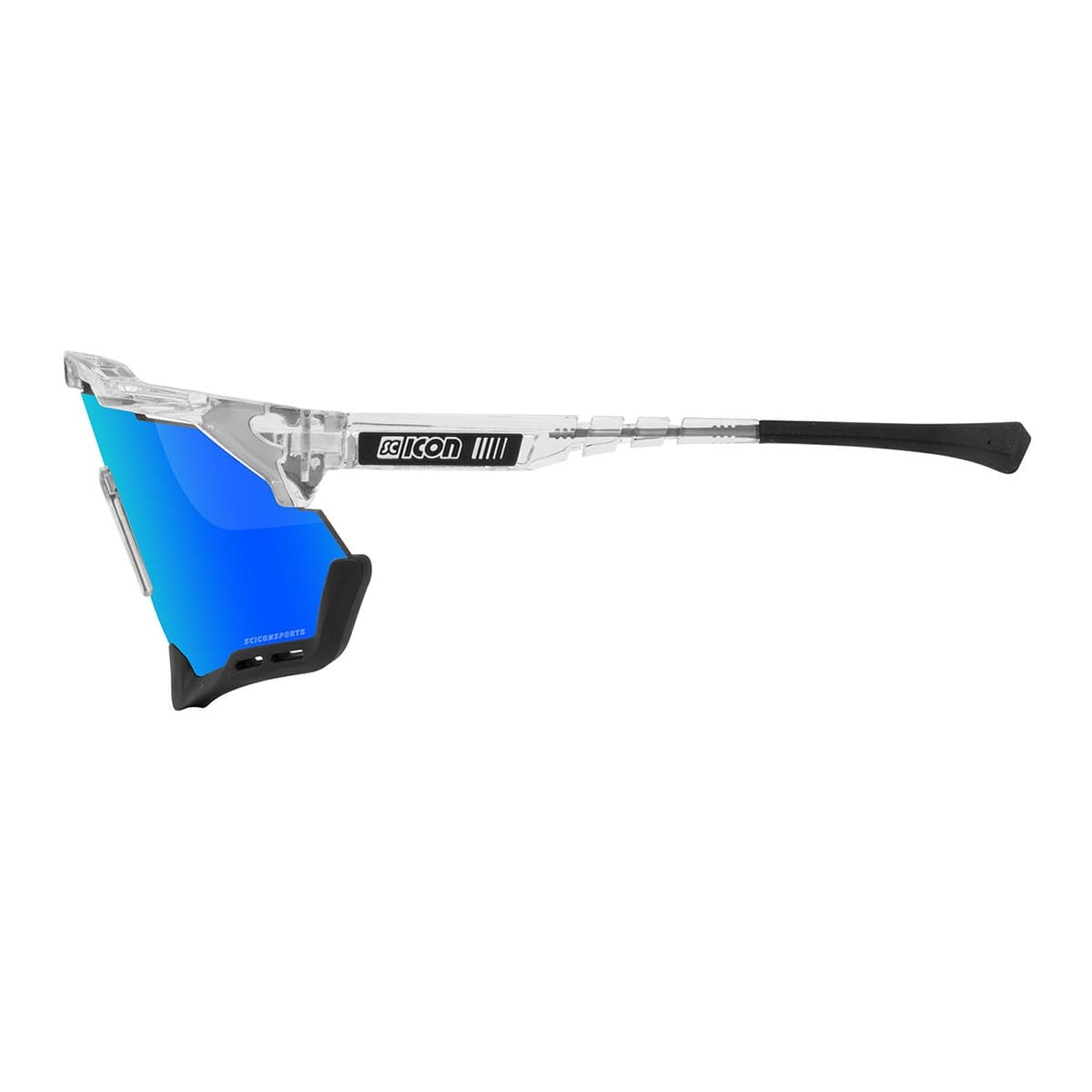 SCICON AEROSHADE Translucent Iridium Blue Glasses
