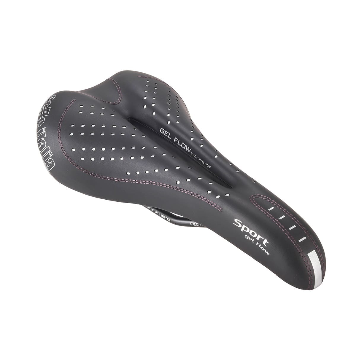 ITALIA SPORT GEL FLOW -satula mangaanirautakiskoilla