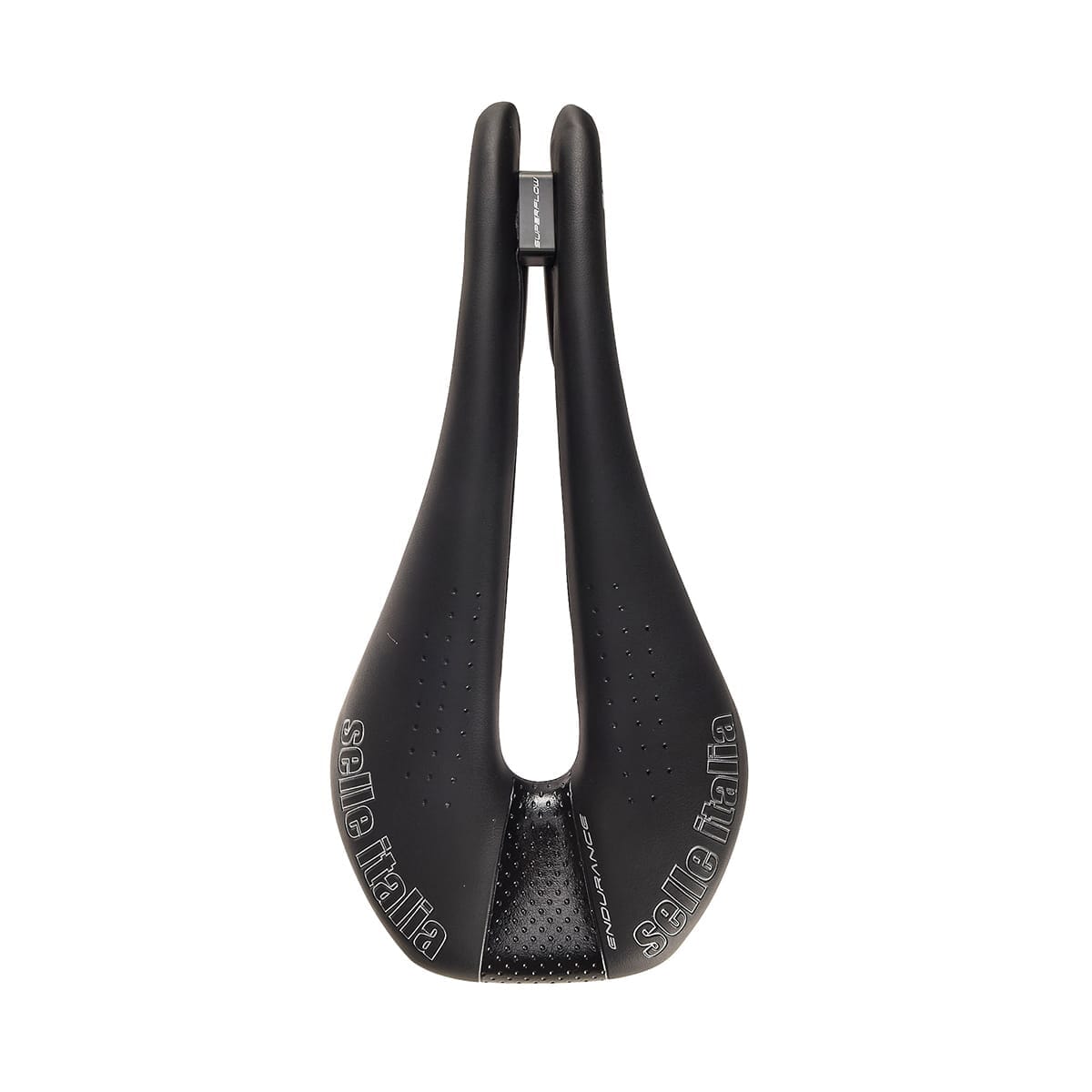 Sadel ITALIA NOVUS SUPERFLOW ENDURANCE S Mangan skinnesæt