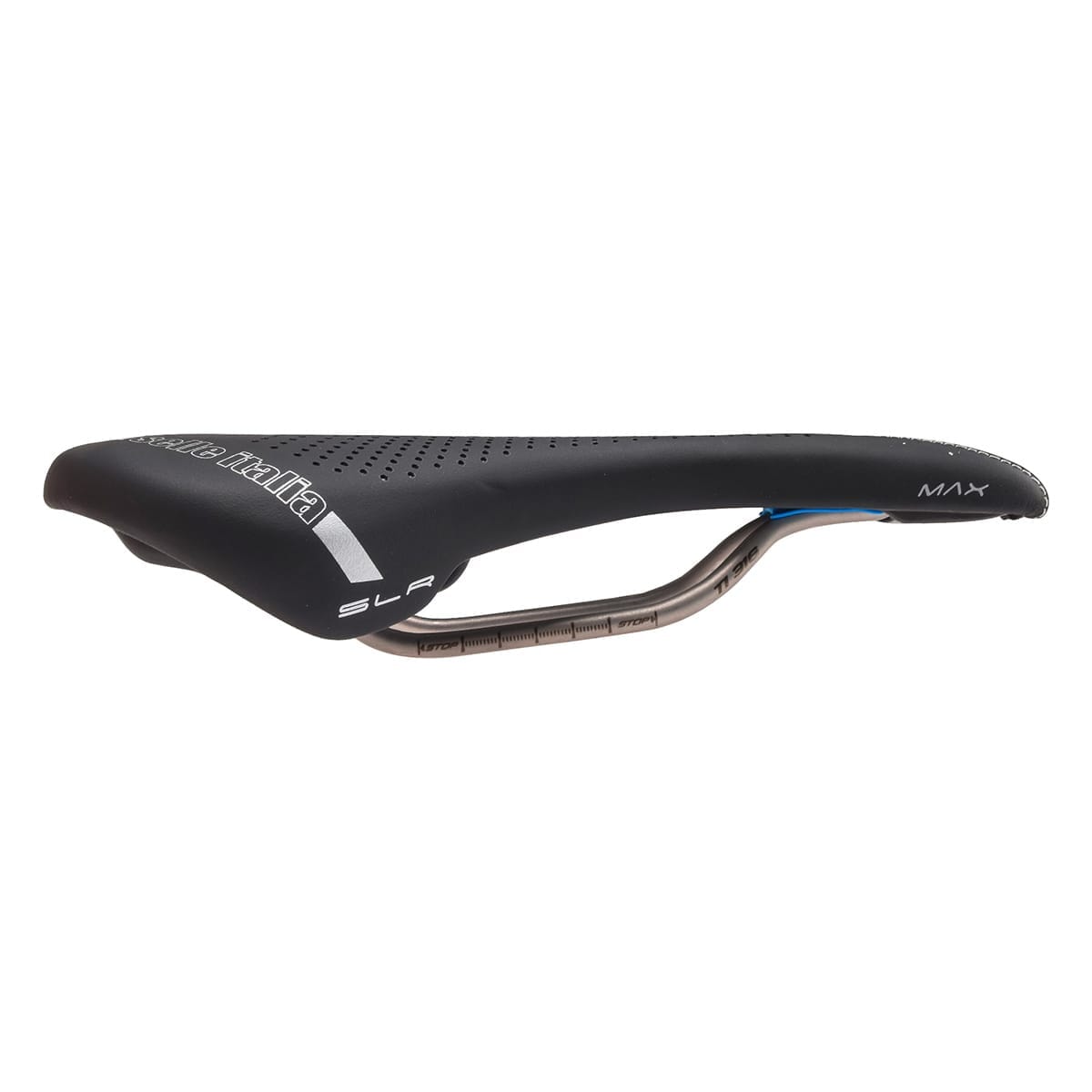 Selle ITALIA MAX SLR GEL SUPERFLOW L TI316 Rails
