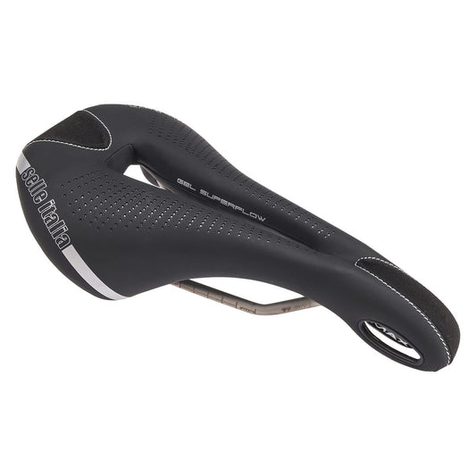 Siodło SELLE ITALIA MAX FLITE GEL SUPERFLOW L Szyny TI316