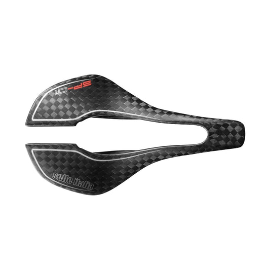 Zadel SELLE ITALIA SP-01 BOOST TEKNO SUPERFLOW S Koolstof rails