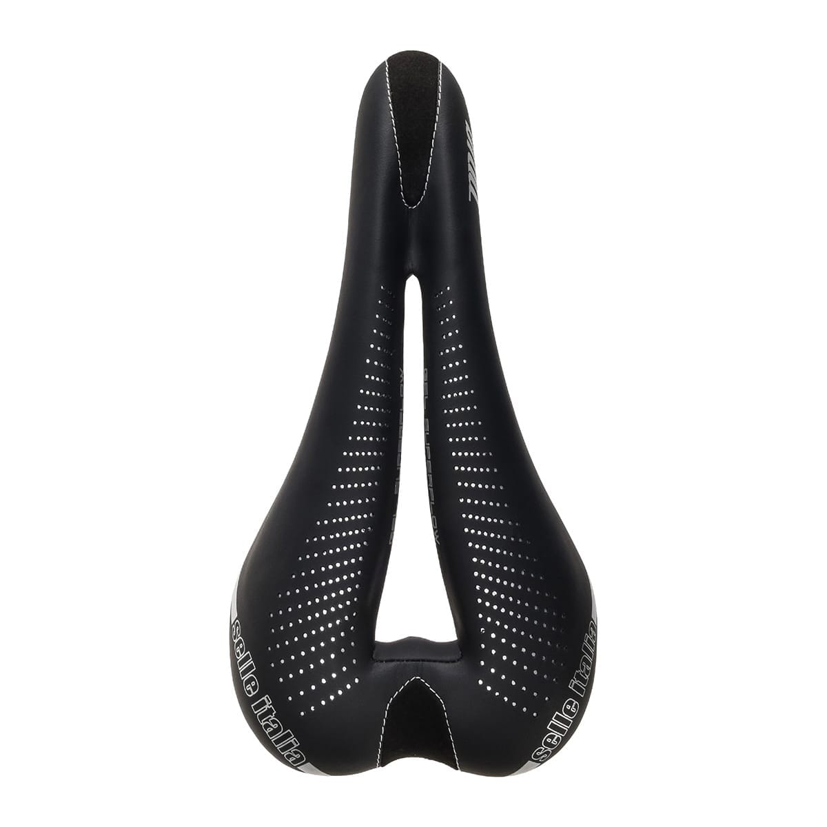 Sadel ITALIA DIVA GEL SUPERFLOW S Dame Skinnebjælker TI316