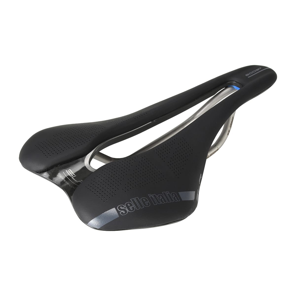 Sadel ITALIA SLR BOOST SUPERFLOW L TI316 skinnebeslag