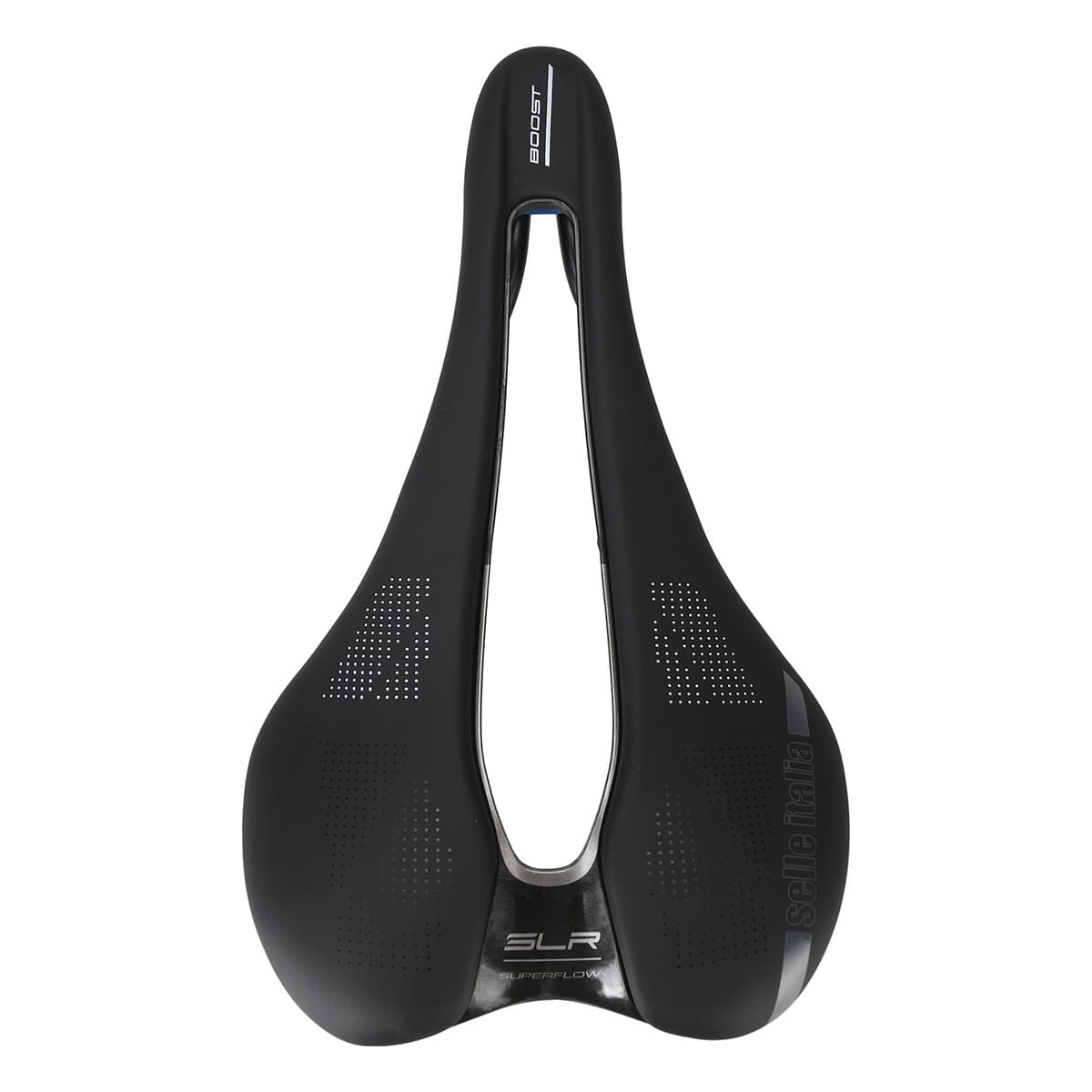 Sadel ITALIA SLR BOOST SUPERFLOW L Mangan skinnebjælker
