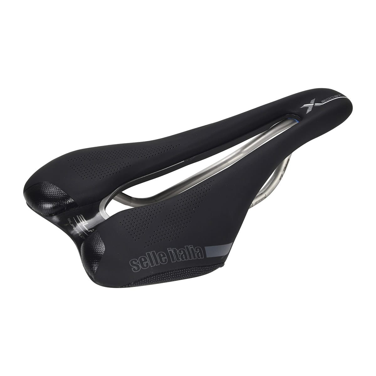 Sadel SELLE ITALIA SLR Boost X-Cross SUPERFLOW S Rails TI316