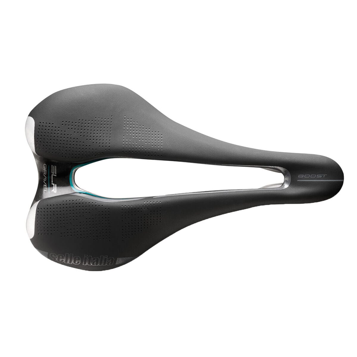 Saddle SELLE ITALIA SLR BOOST GRAVEL SUPERFLOW L Ti316 Rails