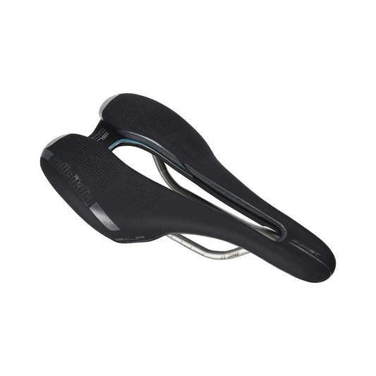 Sadel SELLE ITALIA SLR BOOST GRAVEL SUPERFLOW S Rails Ti316