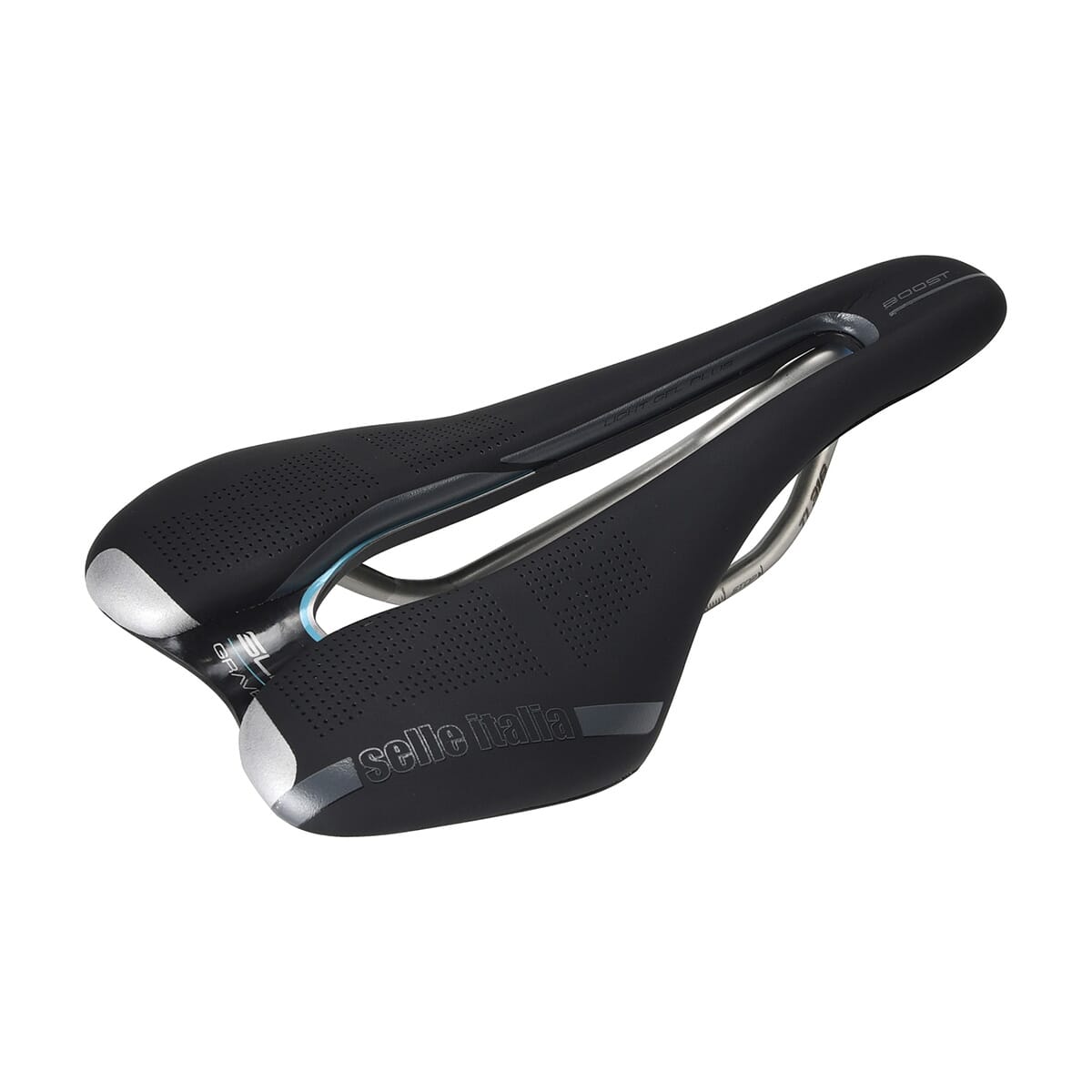 Saddle SELLE ITALIA SLR BOOST GRAVEL SUPERFLOW S Ti316 Rails