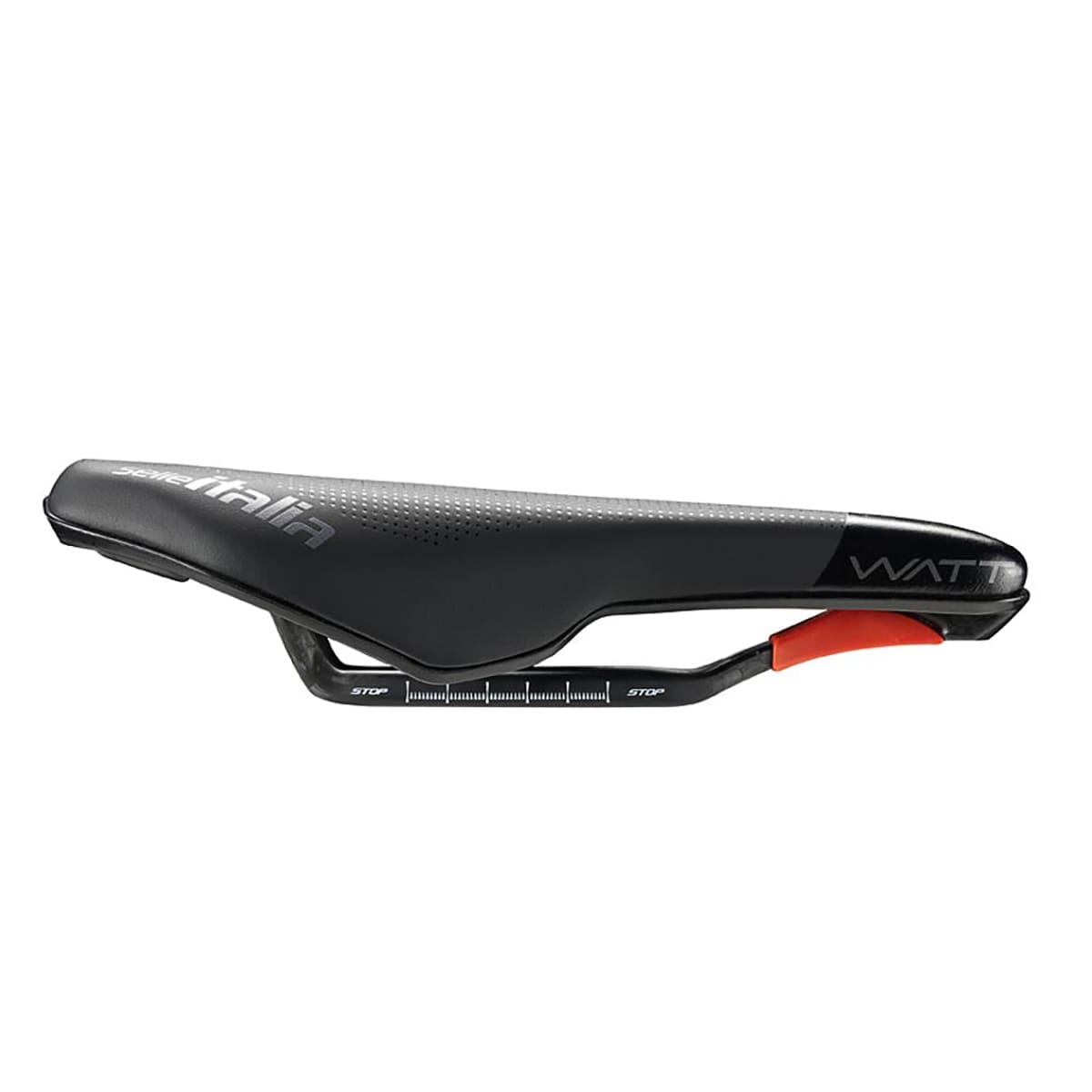 Sadel SELLE ITALIA WATT SUPERFLOW Carbon skinnebeslag