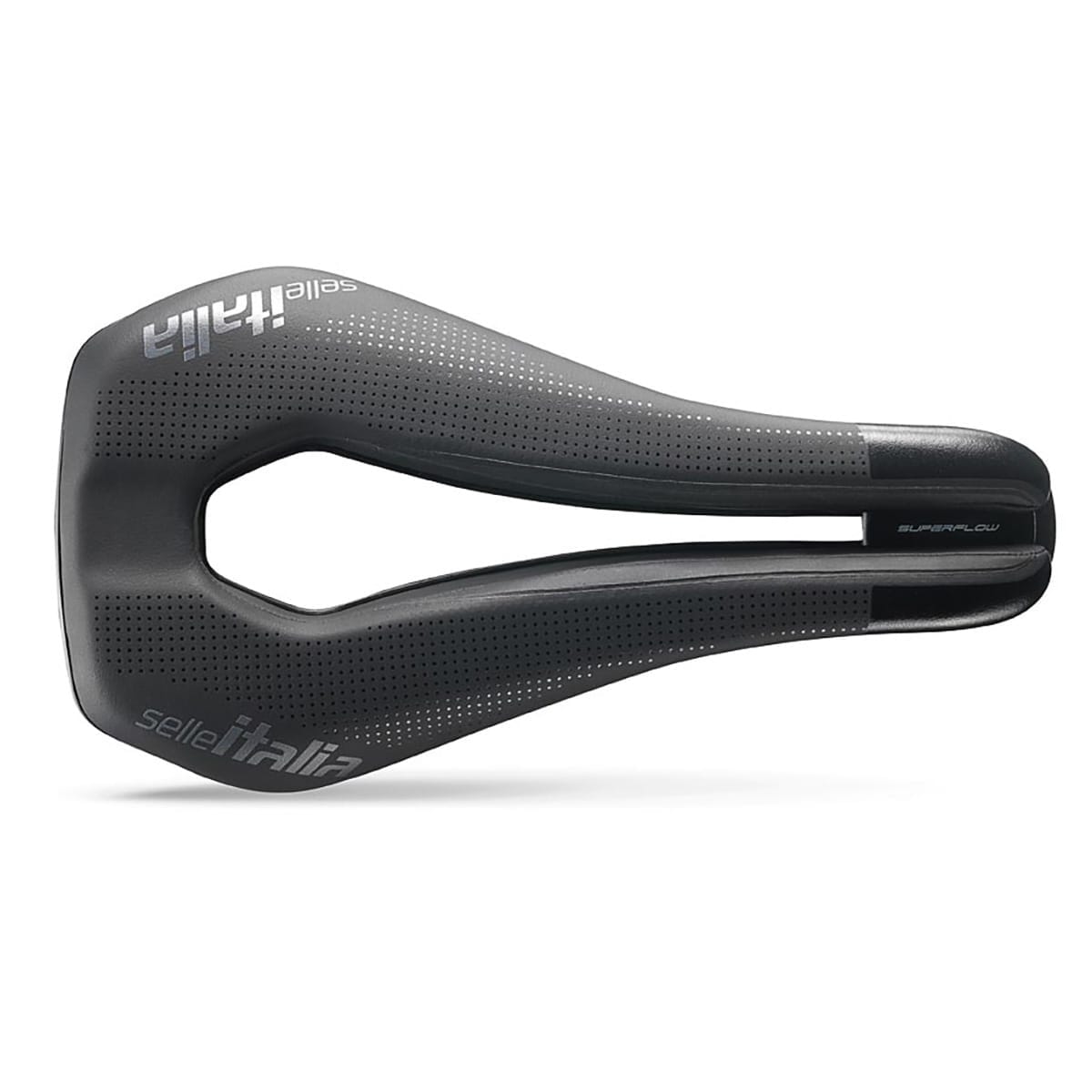 Sadel SELLE ITALIA WATT SUPERFLOW Carbon skinnebeslag