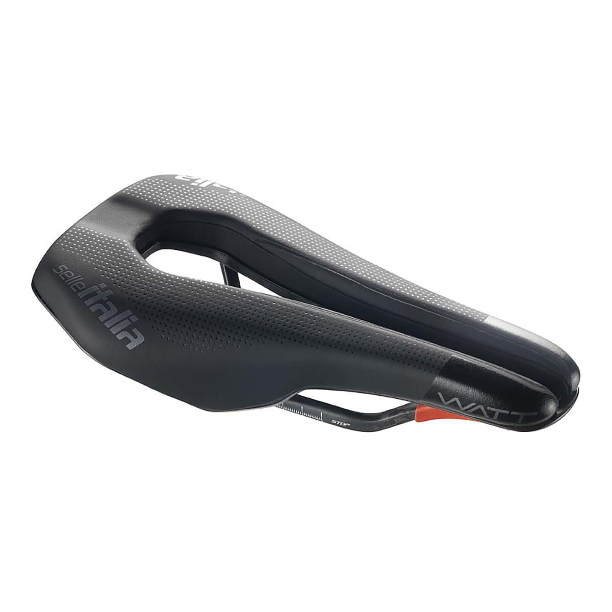 Sadel SELLE ITALIA WATT SUPERFLOW Carbon skinnebeslag