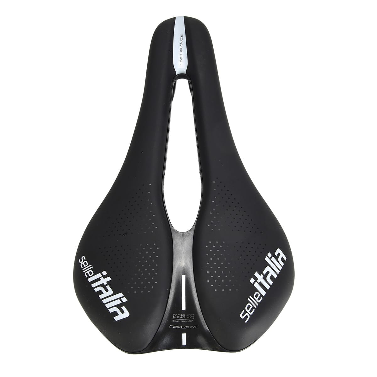 Sadel ITALIA NOVUS BOOST SUPERFLOW EVO ENDURANCE L Manganskinner