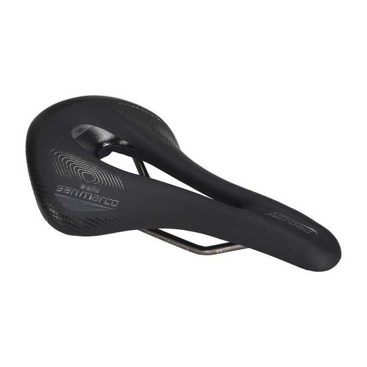 Sadel SELLE SAN MARCO ALLROAD SUPERCONFORT OPEN-FIT RACING 144mm Skinnebeslag Xsilite
