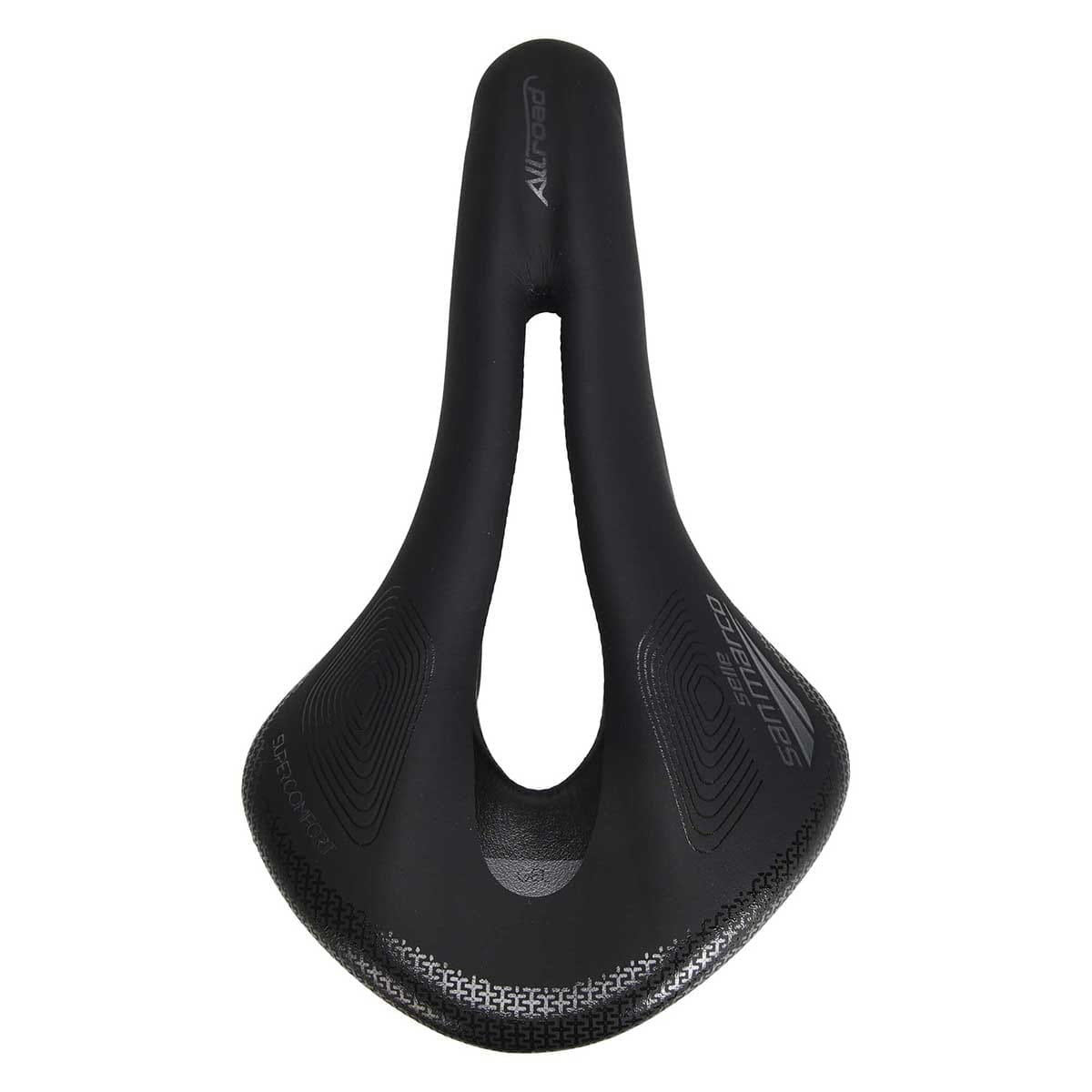 SELLE SAN MARCO ALLROAD SUPERCONFORT OPEN-FIT RACING 144mm Xsilite Rails Saddle