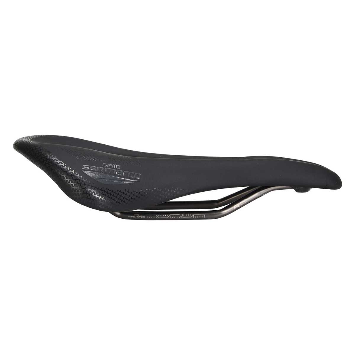 SELLE SAN MARCO ALLROAD SUPERCONFORT OPEN-FIT RACING 144mm Xsilite Rails Saddle